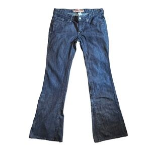 GAP Women's Flare Jeans - Dark Blue